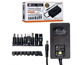 Блок питания универсальный  LP135  5V-20V/4A + 8 насадок