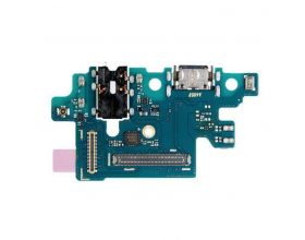 Шлейф для Samsung A405FN Galaxy A40 с разъемом зарядки + разъем гарнитуры (плата) HQ