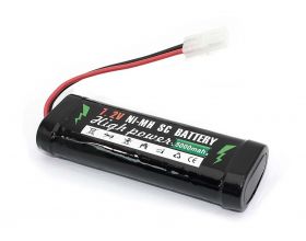 Аккумулятор Ni-Mh 7.2V 5000 mAh AA 134.5*41*25 разъем Tamiya