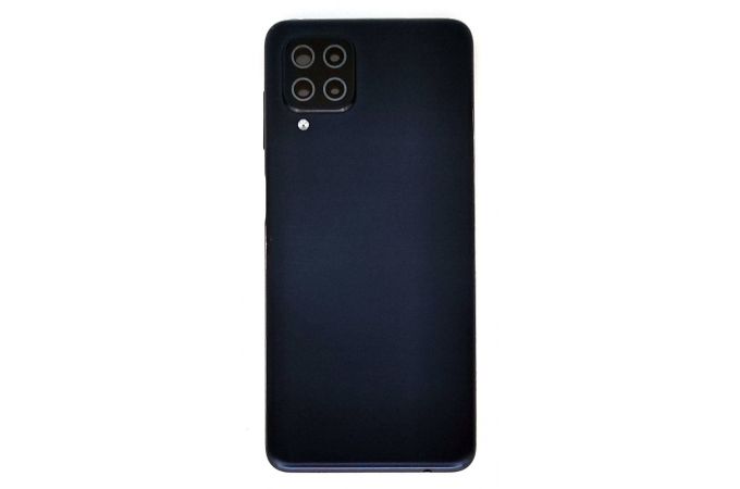 Задняя крышка для Samsung M225F Galaxy M22 + стекло камеры (черный)