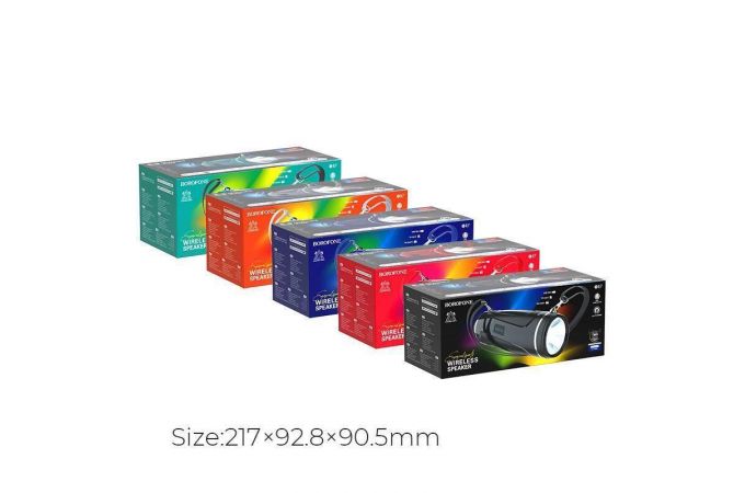Портативная беспроводная колонка BOROFONE BR7 Empyreal sports wireless speaker (черный)