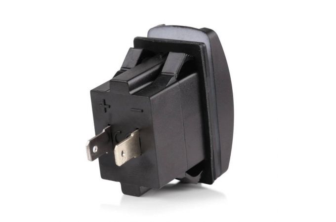 Разветвитель прикуривателя в авто TDS TS-CAU46 Белый (Врезной)