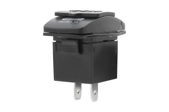 Разветвитель прикуривателя в авто TDS TS-CAU46 Белый (Врезной)