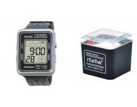 Часы наручные iTaiTek IT-8702 (серебристый/черный)