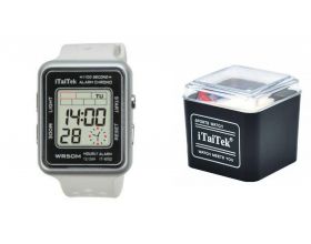 Часы наручные iTaiTek IT-8702(серебристый/белый)