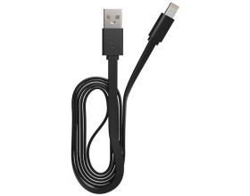 Кабель USB - Lightning Maxvi (MC-03) Apple 8-pin 2A 1м (черный)