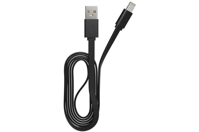 Кабель USB - Lightning Maxvi (MC-03) Apple 8-pin 2A 1м (черный)