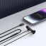 Наушники вакуумные проводные ACEFAST L10 USB-C in-ear silicone wired earphones with mic (Черный)