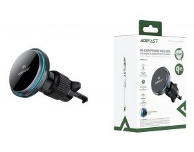Держатель автомобильный для телефона ACEFAST D61 Qi2 25W magnetic wireless charging car holder (Черный)