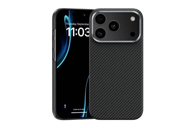 Чехол для iPhone 17 Pro Max Benks BENKS Armor Air 600D Phone Case Built with Kevlar (Черный)