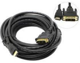 Кабель DVI - HDMI (папа) 5 м (V1.4)