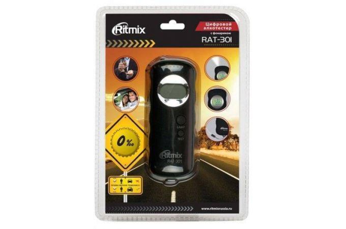 Алкотестер Ritmix RAT-301