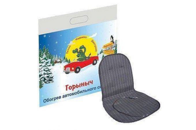 Обогрев сиденья "Горыныч" 12 V со спинкой
