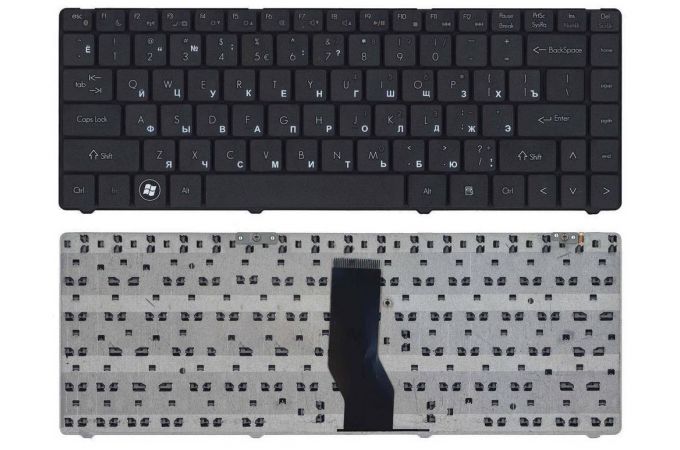 Клавиатура для ноутбука DNS 0135740, 0199722 черная