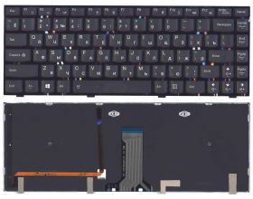 Клавиатура для ноутбука Lenovo IdeaPad Y400 Y410P Y430P черная с подсветкой
