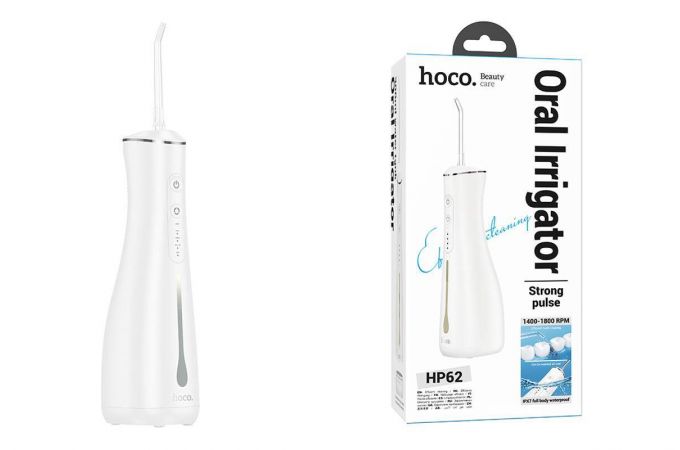 Ирригатор для полости рта HOCO HP62 беспроводной 300мл 1400mAh
