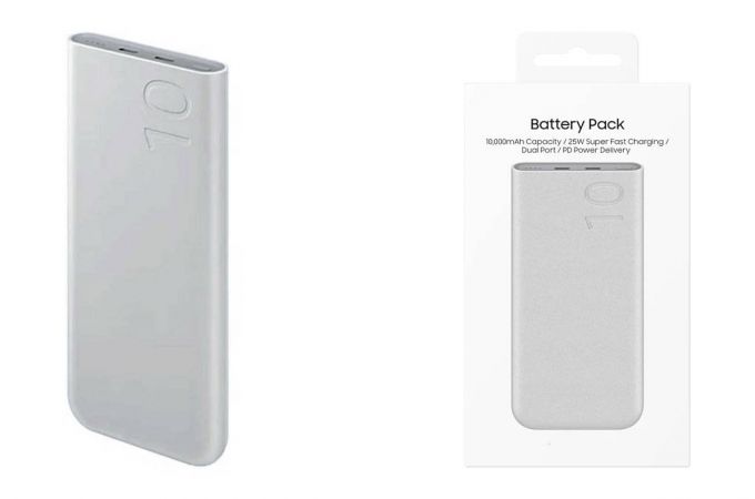 Универсальный дополнительный аккумулятор Power Bank Battery Pack SAMSUNG 10000 mah
