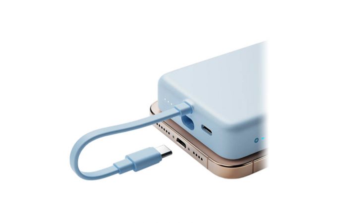 Универсальный дополнительный аккумулятор Power Bank Xiaomi 10000 mah 33W с магнит. Б/п зарядкой