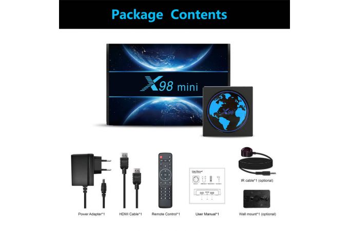 ТВ приставка андроид X98 mini