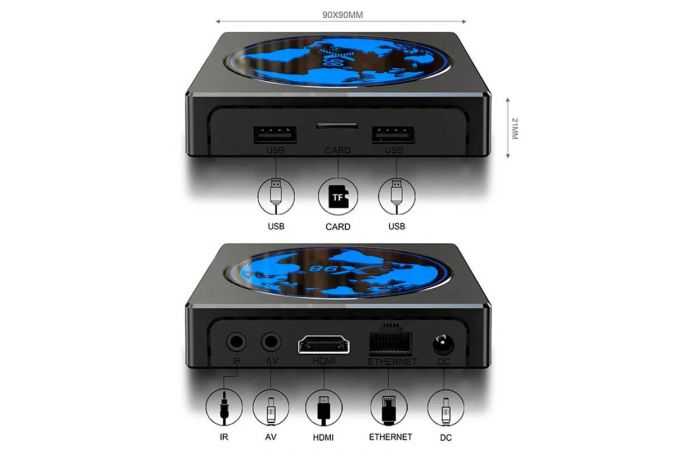 ТВ приставка андроид X98 mini