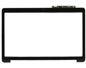 Сенсорное стекло (тачскрин) для Dell 17.3" 60.48L09.001 черное с рамкой