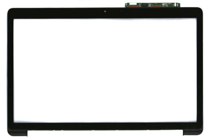 Сенсорное стекло (тачскрин) для Dell 17.3&quot; 60.48L09.001 черное с рамкой