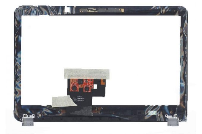 Сенсорное стекло (тачскрин) для HP ENVY Touchsmart 4 TCP14E53 V1.0 черный с рамкой