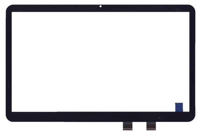 Сенсорное стекло (тачскрин) для HP Pavilion 15-D черное