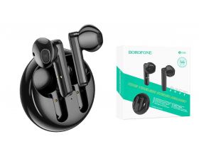 Наушники вакуумные беспроводные BOROFONE BW08 Luxury true Wireless Earphone Bluetooth (черный)