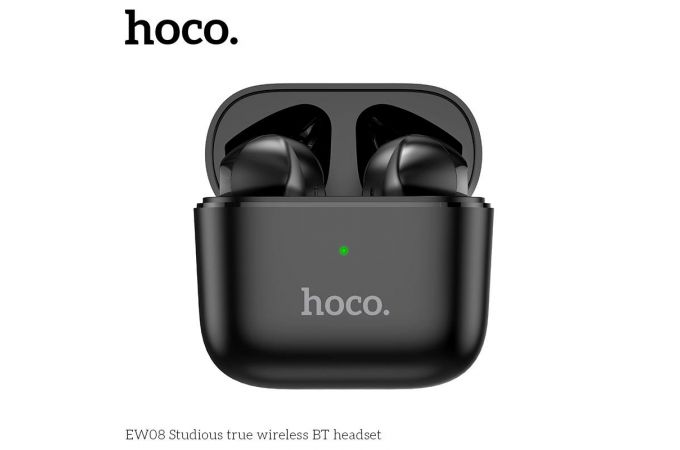 Наушники вакуумные беспроводные HOCO EW08 Studious true wireless BT headset Bluetooth (черный)