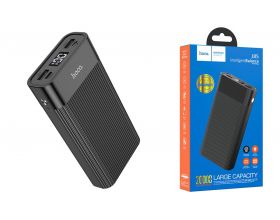 Универсальный дополнительный аккумулятор Power Bank HOCO J85 Wellspring digital display (20000 mAh) (черный)