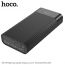 Универсальный дополнительный аккумулятор Power Bank HOCO J85 Wellspring digital display (20000 mAh) (черный)