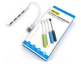 Разветвитель USB HUB 2.0 NN-HB002 на 4 порта (белый)