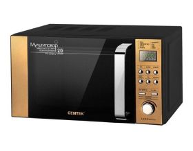 СВЧ печь CENTEK CT-1584 золотая 700 Вт, 20 л