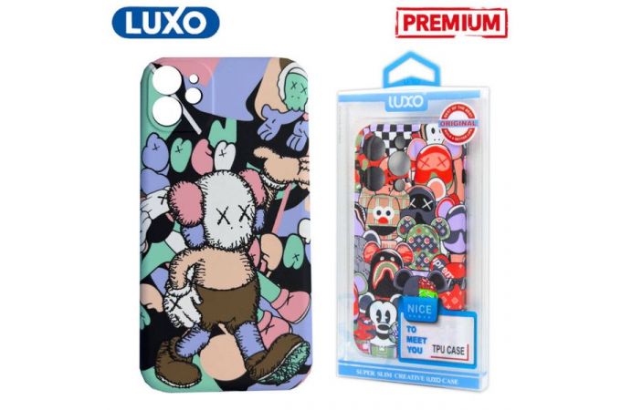 Чехол для телефона LUXO iPhone XR ( Рисунок S9 KAWS )