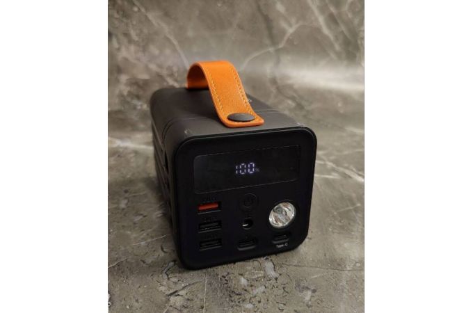 Универсальный дополнительный аккумулятор Power Bank XO PR204 60000mAh 100W fast charge digital display power bank (PD100W / QC22.5W) (черный)