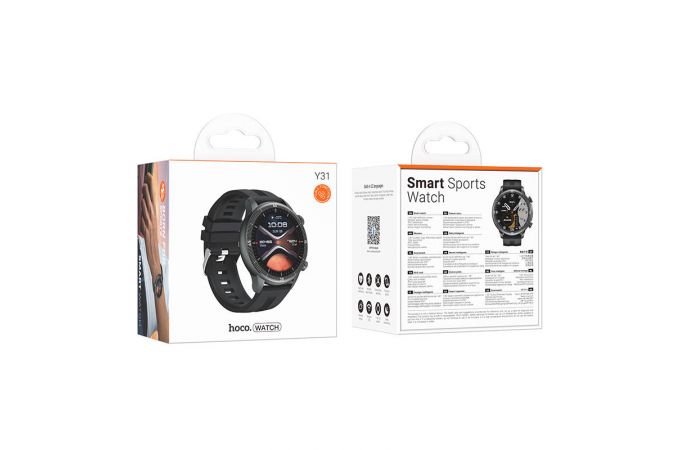 Смарт часы HOCO Y31 Smart sports watch (черный)