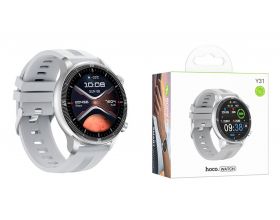Смарт часы HOCO Y31 Smart sports watch (серебряный)
