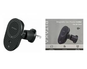 Держатель автомобильный для телефона Pitaka MagEZ Car Mount Pro 2 Qi2 (Черный)
