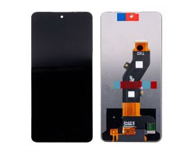 Дисплей для Tecno Spark 30 4G (KL6) в сборе с тачскрином + рамка (черный) орг