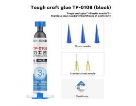 Клей-герметик JCID TP-010B (10 мл, полиуретановый, черный)
