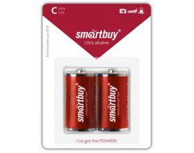 Батарейка алкалиновая Smartbuy LR14/343 BL2 цена за 2 шт