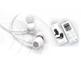 Наушники вакуумные проводные EZRA EP28 (белый)