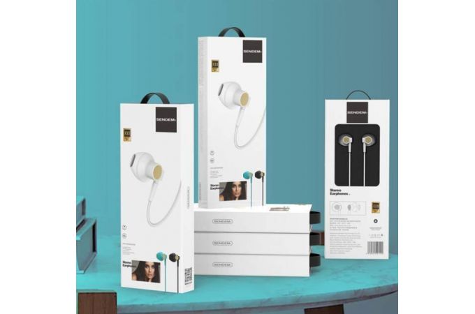 Наушники вакуумные проводные SENDEM X33 (черный)