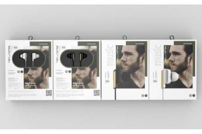 Наушники вакуумные проводные SENDEM X67 (белый)