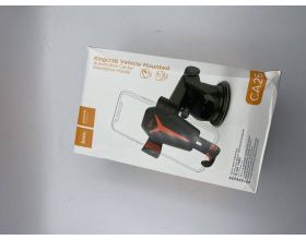 Держатель автомобильный для телефона HOCO CA26 черный (УЦЕНКА! МЯТАЯ УПАКОВКА)