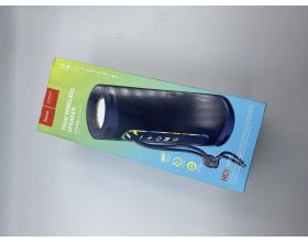 Портативная беспроводная колонка HOCO HC9 Dazzling pulse sports wireless speaker (синий) (УЦЕНКА! МЯТАЯ УПАКОВКА)