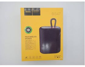 Портативная беспроводная колонка HOCO BS47 Uno sports BT speaker (черный) (УЦЕНКА! МЯТАЯ УПАКОВКА)