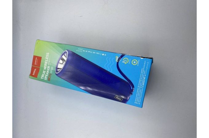 Портативная беспроводная колонка HOCO HC11 Bora sports BT (синий) (УЦЕНКА! МЯТАЯ УПАКОВКА)