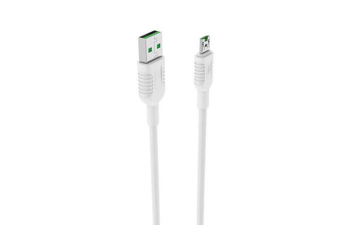 Кабель USB - MicroUSB BOROFONE BX33 4A (белый) 1м